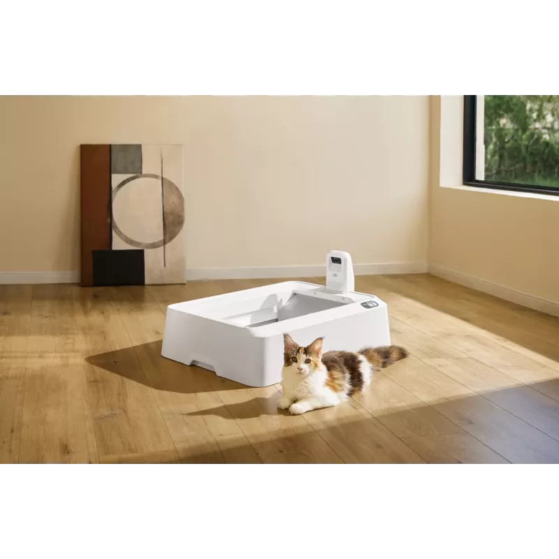 Pašattīroša kaķu smilšu kaste PETKIT T7-EU, balta