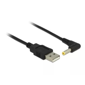 Strāvas kabelis DeLOCK 85544 USB A 1.5m Melns