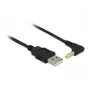 Strāvas kabelis DeLOCK 85544 USB A 1.5m Melns