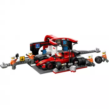 LEGO City F1 Pit Stop komplekts 60443 — Ferrari F1 mašīna, 322 detaļas, 5 minifigūras, vecumam no 6 gadiem
