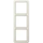 Jung CD 583 W 3 vietu rāmis, vertikāli/horizontāli, balts