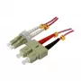 LWL-2-Fiber-Patchk. 2mtr.LC-SC - 50/125um - OM4 - AD=2mm - Synergy 21