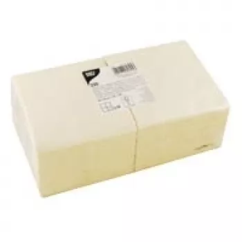 Papstar salvetes 25x25cm krēmkrāsā (82895)