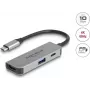 DeLOCK 61063 USB-C centrmezgls ar HDMI un USB 3.2 Gen 1, 10000 Mbit/s