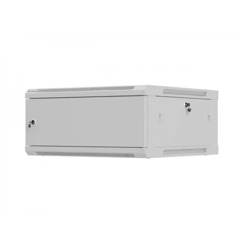 LANBERG 19 collu pie sienas montējams instalācijas skapis 4U 600x600 mm, pelēks