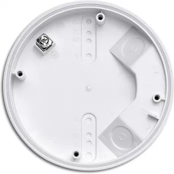 Busch Jaeger sienas montāžas elektropiederumu plāksne 106×106×26 mm, virsmas montāža, balta, RoHS