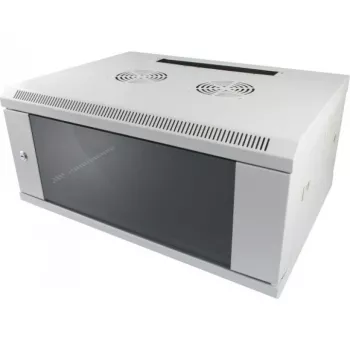 Sienas skapis ALLNET ALL-SMC6412GRAU 12U, 50 kg, atslēgas slēdzene, pelēks