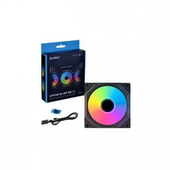 LIAN LI UNI FAN SL-INF 120mm ARGB korpusa ventilators - Melns