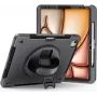 JT Berlin Rugged Kickstand & Handstrap Maciņš | Apple iPad Air 13 2025 un 2024 Pro 12.9 (30014)