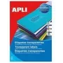 Laikapstākļiem izturīgas etiķetes agipa 119025 caurspīdīgas 99.1 x 67.7 mm lāzerprinteriem