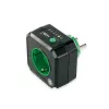 Ansmann AES1 Melns Taimerēts Strāvas Adapteris/Invertors 230V