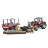 Bruder 02046 Sarkanā traktora rotaļlieta