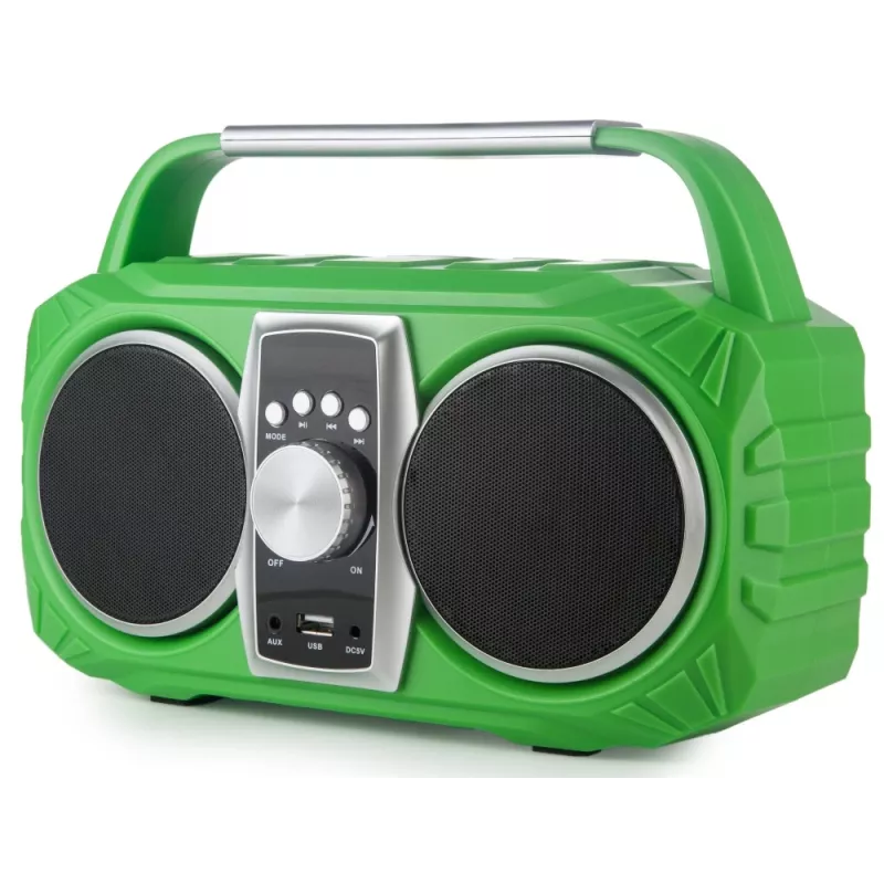 Radio modinātājs PRIME3 APR71GR Neon ar FM radio un LED displeju