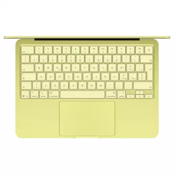 Apple MacBook Neo A18 Pro mikroshēma ar 6 kodolu CPU un 5 kodolu GPU, 8GB, 256GB SSD - Citrus
