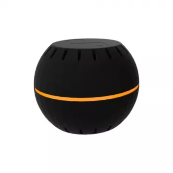 Shelly H&T, mitruma un temperatūras bezvadu viedsensors, kompakts, WiFi, higrometra monitors, mājas automatizācijai, iOS Android lietotne – melns