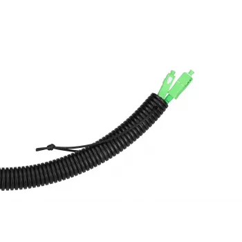 Extralink Patchcord 2J SC/APC-SC/APC Vienmodas Āra Duplekss G657A2 25m