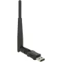 DeLock USB2.0 Dual Band WLAN ac/a/b/g/n tīkla adapteris - USB2.0 - 802.11b/a/g/n/ac - Melns (12462)