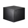Pie sienas montējams tīkla skapis DIGITUS Dynamic-N 9U 19 collu 600x600 mm, IP20, ar atslēgas slēdzi, neizjauktā veidā