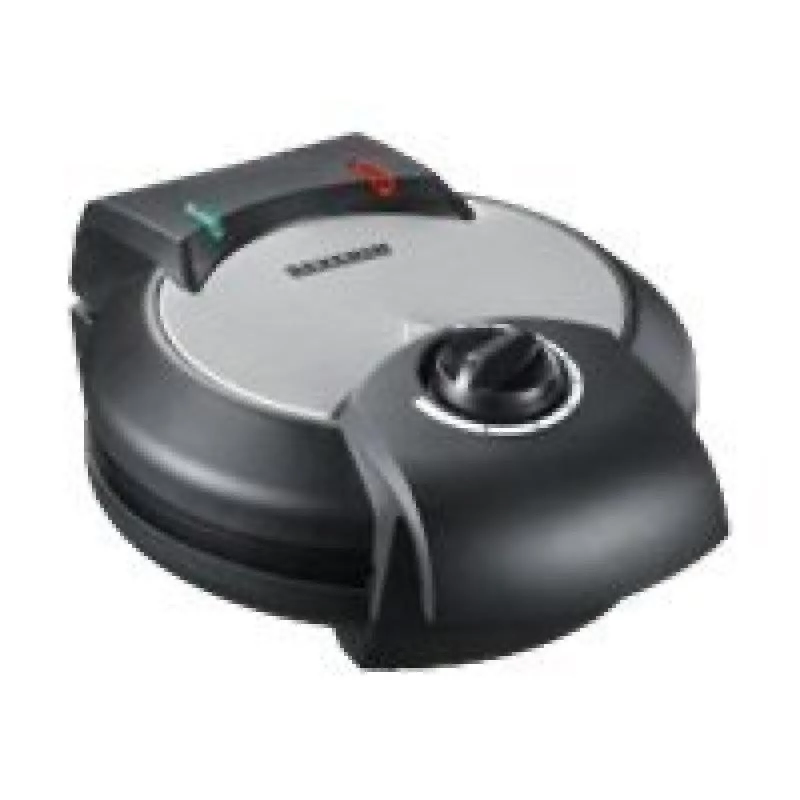 Severin WA 2103 vafeļu dzelzs 4 vafeles 1200 W Melns, Sudrabs