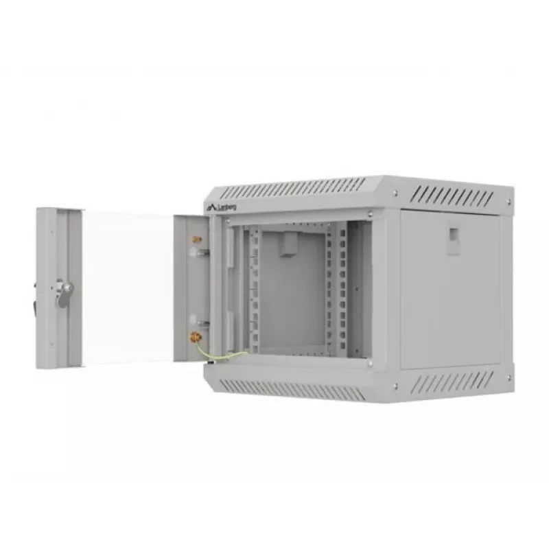 Sienas stiprinājuma skapis Lanberg WF11-3304-10S 4U Pelēks 30 kg