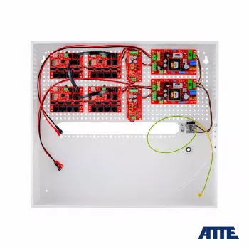 Buffer Power Set 17 IP kamerām ar PoE slēdzi 17P+1UP ATTE IPUPS-17-11-H