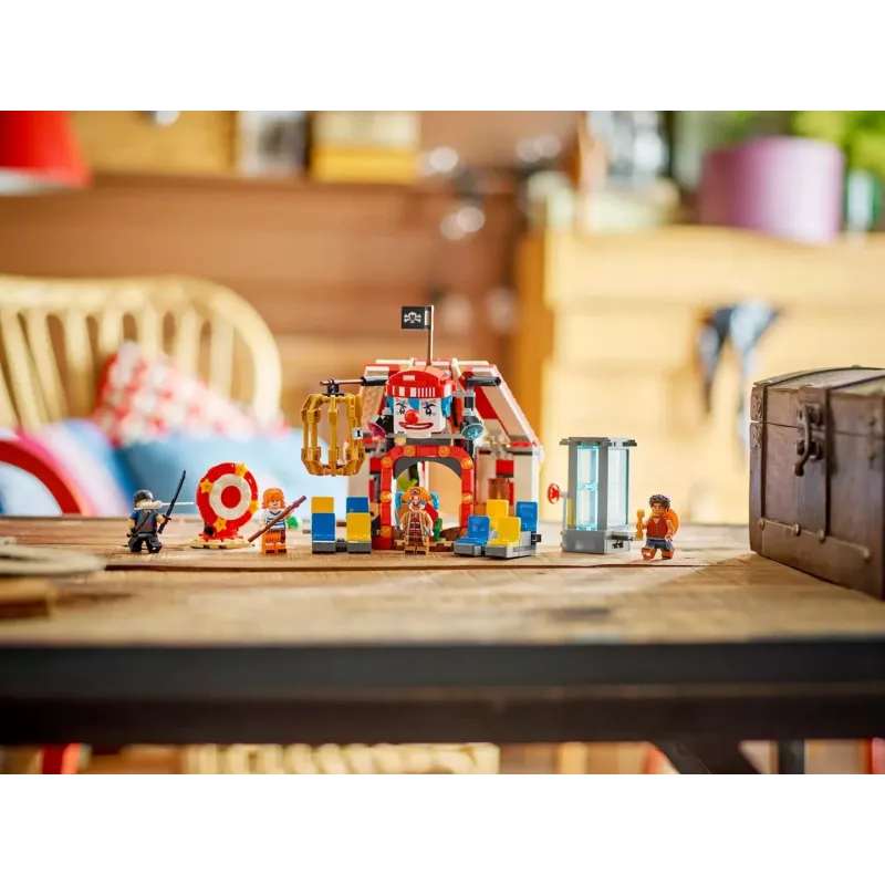 LEGO Būvējams komplekts Klauna Baggija cirka telts 75637 — 573 gabali, 4 minifigūras, vecumam 8+