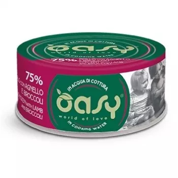 Oasy More Love Vistas ar Jēra gaļu un Brokoļiem 70g