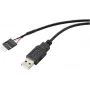 Renkforce RF-5719750 USB kabelis melns