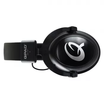 Austiņas QPAD QH-91 vadu, galvas saite, circumaural, 15–25000 Hz, 2 m kabelis, melna
