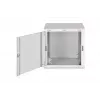 Sienas skapis DIGITUS Dynamic-N 12U 600x600 mm IP20, slēdzene, kabeļu pārvaldība, neizjaukts
