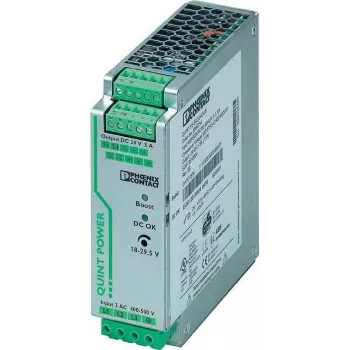 Phoenix QUINT-PS/3AC/24DC/5 Barošanas bloks 120 W Pelēks (2866734)