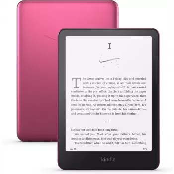 E-grāmatu lasītājs Amazon Kindle Paperwhite Signature Edition 2024 — 7 collu ekrāns, 32 GB, IPX8 ūdensizturīgs, USB-C, aveņu krāsā