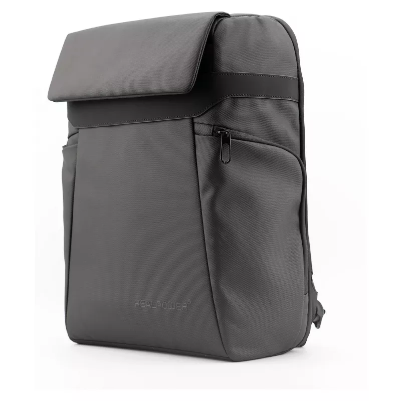 RealPower TravelBag Pro ar TSA magnētisko slēdzeni un 900D pretslīdes materiālu