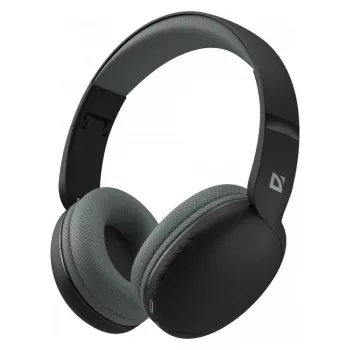 Bezvadu austiņas DEFENDER Freemotion B480 — pilna izmēra, slēgta tipa, Bluetooth, 20–20000 Hz, 99 dB, USB-C, AUX