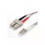 Optiskās šķiedras savienotājkabelis ROLINE OM4 50/125µm LC/SC 3m