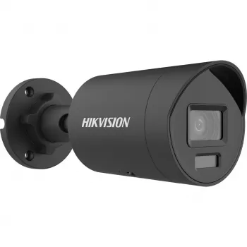 IP novērošanas kamera Hikvision Pro Series 6 MP Darkfighter fiksēta mini lode, 6 MP, 1/2,4 collu CMOS, 114,8°×60° redzes lauks, 30 kadri/s, vadu, iekštelpām/ārtelpām, griestu/sienas, melna