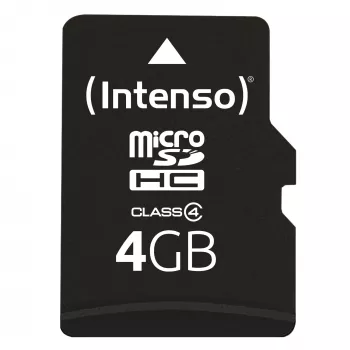 Atmiņas karte Intenso 4GB MicroSDHC Class 4 3403450