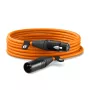 XLR audio kabelis RØDE XLR-6 — 6 m, XLR sievišķais uz XLR vīrišķo, rozā