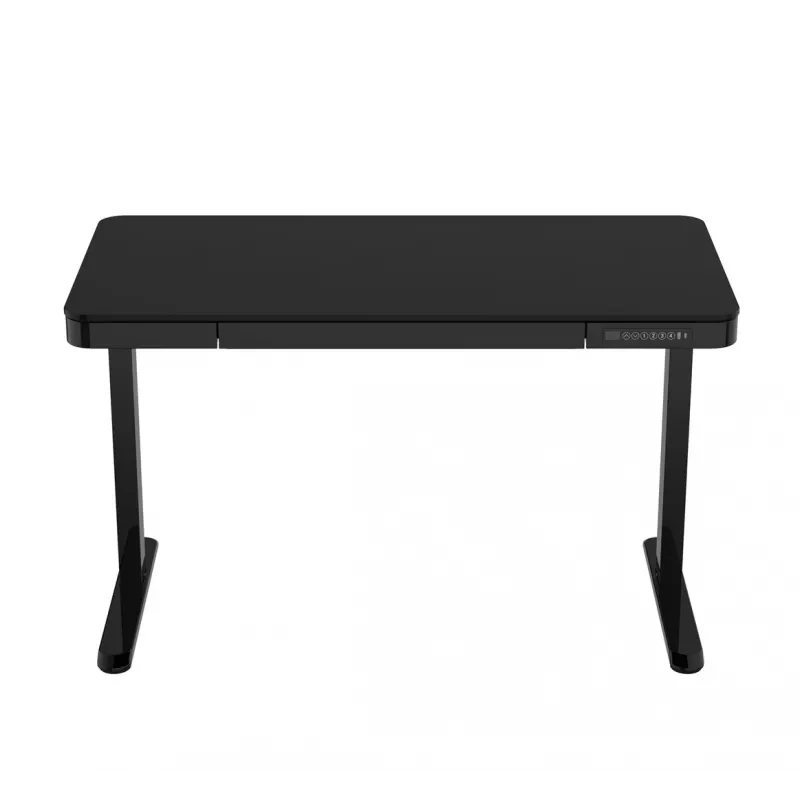 Galds ACTIVEJET ET119W-C melns ar elektrisko augstuma regulēšanu 140x70
