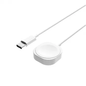 Lādēšanas kabelis FIXED FIXDW-AW-C USB-C uz Apple Watch magnētisko savienotāju, 1 m