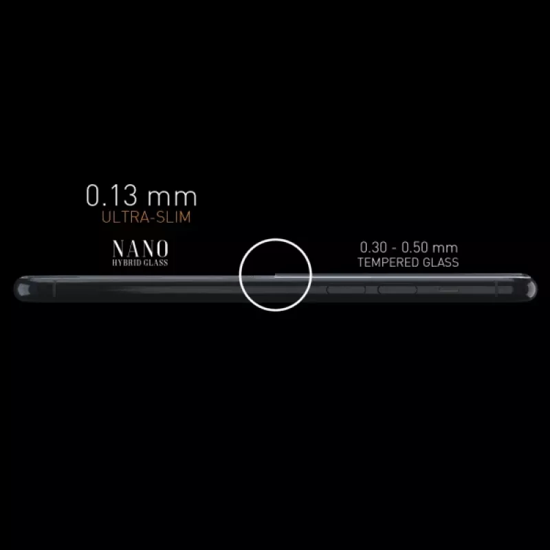 Sbox Nano Hybrid Glass 9H aizsargstikls Samsung Gear S3 Frontier
