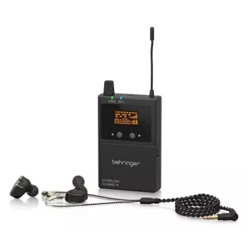 Bezvadu uztvērējs Behringer UL1000G2 — frekvenču diapazons 40 Hz–20 kHz