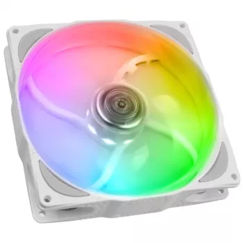Dzesēšanas ventilators NoiseBlocker NB-eLoop X B14-P ARGB PWM 140mm balts