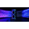 Portatīvais skaļrunis MANTA SPK0601B100, 100 W, Bluetooth, karaoke, bezvadu mikrofons, akumulators, ekvalaizers, disko apgaismojums