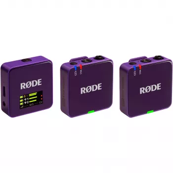 RØDE Wireless GO III Purple - bezvadu mikrofonu sistēma (violeta)