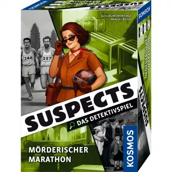 Kāršu spēle Suspects: Deadly Marathon