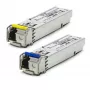 SFP WDM moduļu pāris Extralink 1.25G 1310/1550nm viensvieda 3km LC DOM