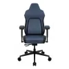 Spēļu krēsls Thunder X3 TEGC-2071101.B1 — ergonomisks moderns zils, regulējams augstums un atzveltnes slīpums