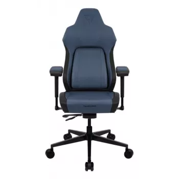 Spēļu krēsls Thunder X3 TEGC-2071101.B1 — ergonomisks moderns zils, regulējams augstums un atzveltnes slīpums