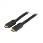 EFB-Elektronik HighSpeed HDMI kabelis ar Ethernet 4K60Hz, A-A taisns-taisns, 3m, melns